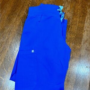FIGS XS ROYAL BLUE SCRUB PANT 💙